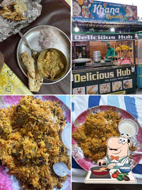 Chicken curry at Khana khazana Restaurant