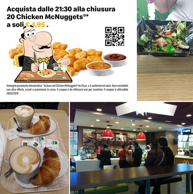 Platti al McDonald's Rozzano
