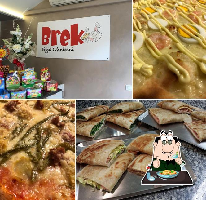 Platti al Pizzeria Brek e dintorni