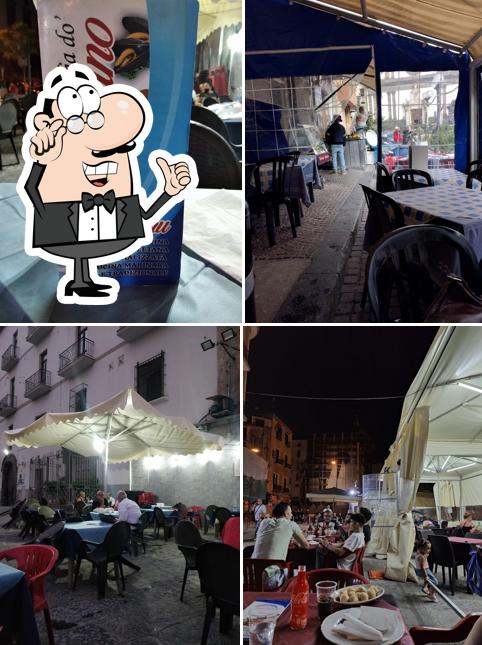 Gli interni di Ca Sta A Figlia Do Luciano Napoli