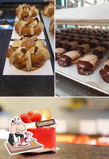 Bakery Du Littoral serves a number of sweet dishes