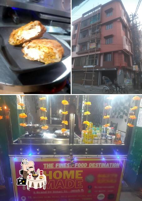 The picture of food and exterior at Home Made - A Brand by Sonai Di