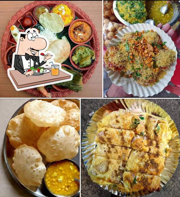 Food at New Jha Line Hotel