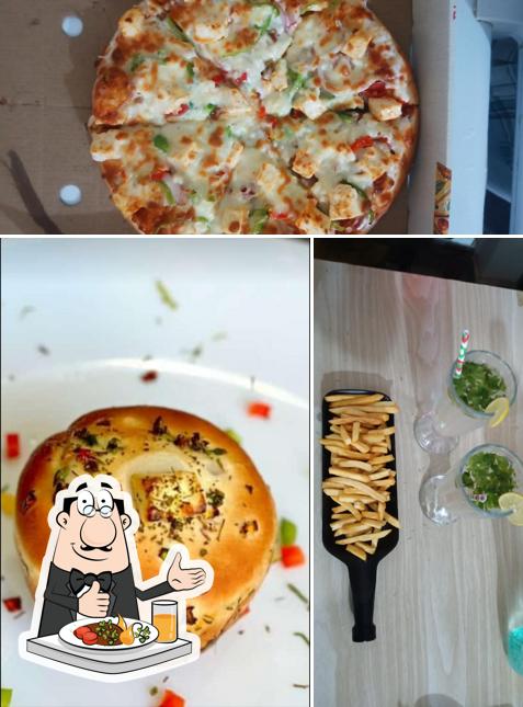 Food at Pizza Universe haldwani