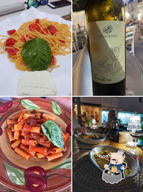 Cibo al Ristorante La Cantina del Mare