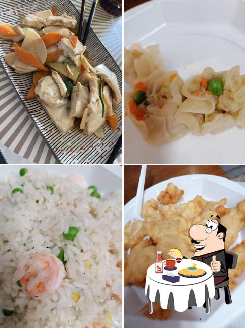 Piatto di formaggi al Rosticceria Jia Jia...cinese