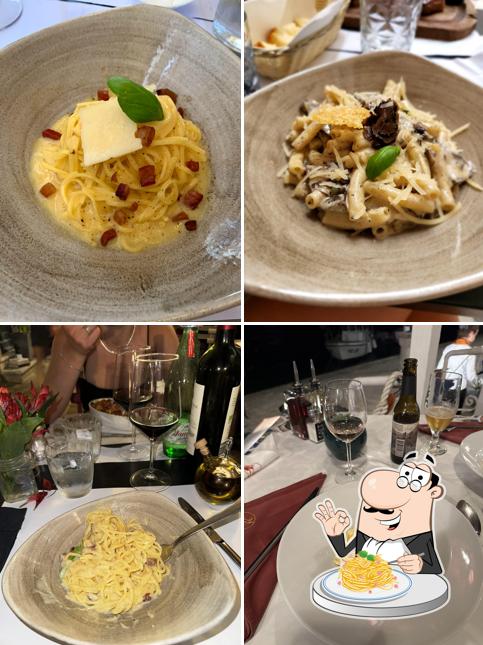 Spaghetti alla carbonara al Segreto Pasta & Grill
