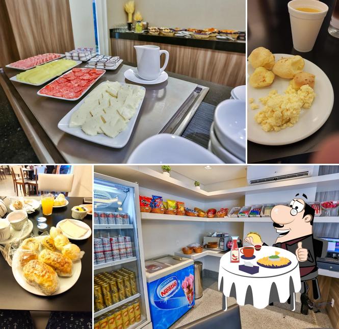 Prato de queijo em Sleep Inn Guarulhos