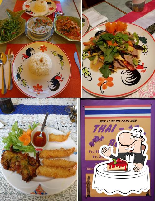 Thairestaurant Suwannaphum serve un'ampia gamma di dessert