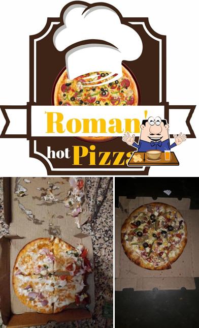 Food at The Romans Hot Pizza