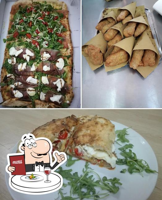 Cibo al pizzeria rosticceria NEW METRO'