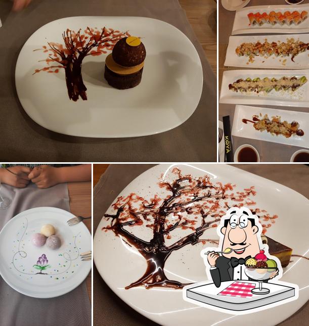 Non scordarti di ordinare un dessert a Ristorante Alla Piazza Koya