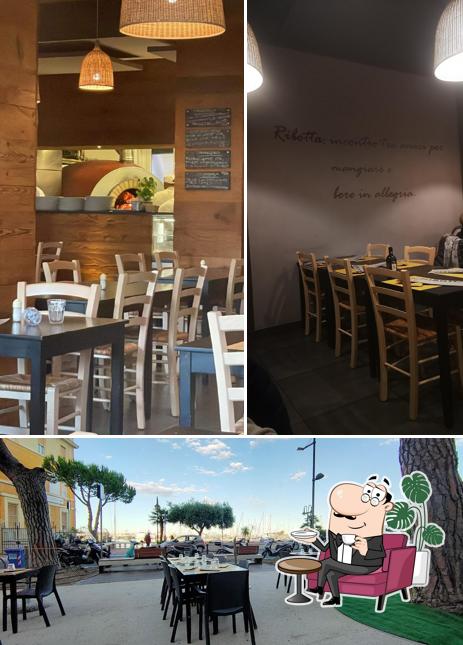 Gli interni di La Ribotta