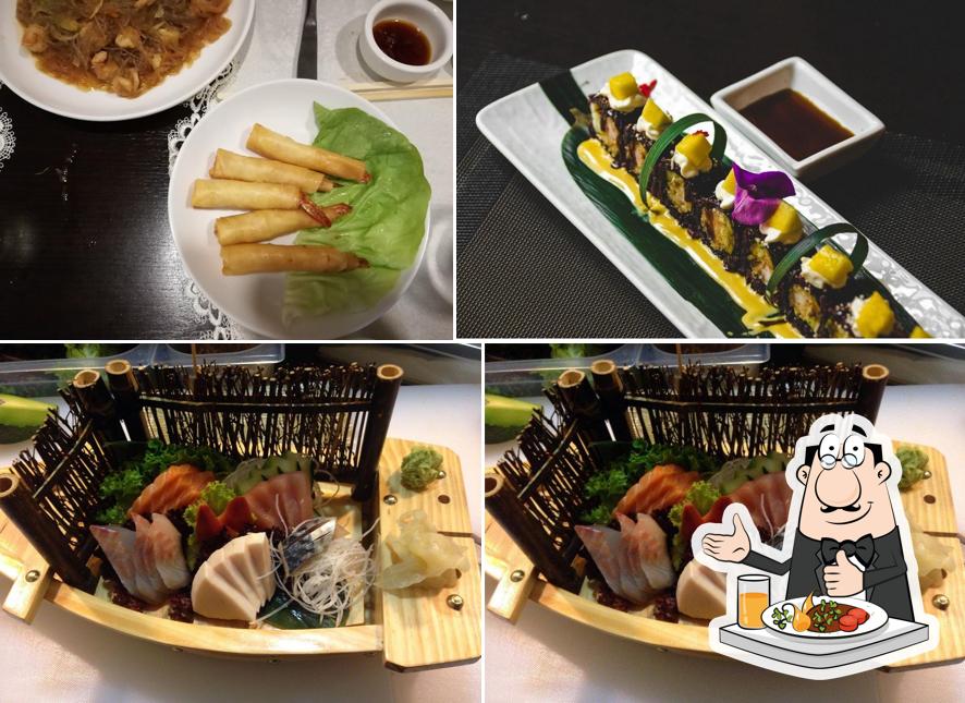 Cibo al Ristorante Cinese & Giapponese Washoku Kyo