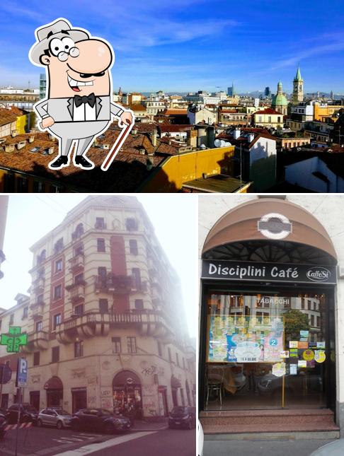Gli esterni di Disciplini Café