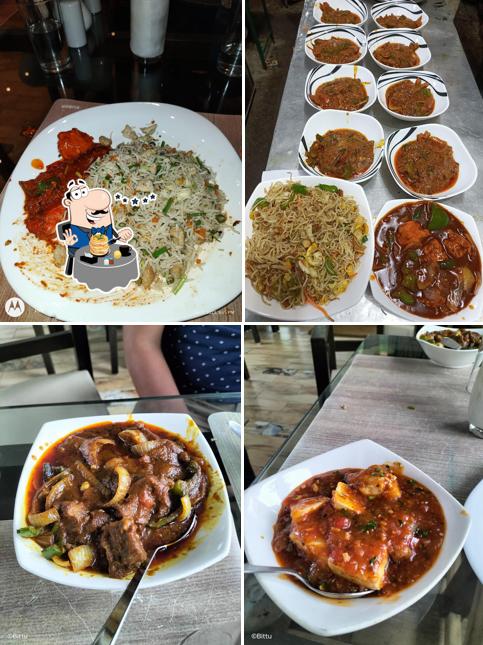 Meals at Hotel Orchid and Adda Family Restaurant