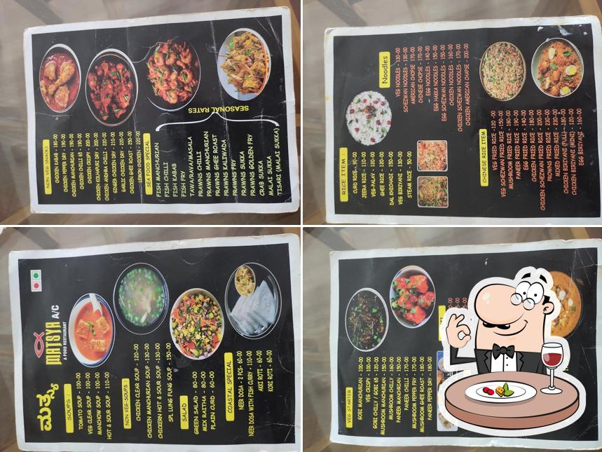 Meals at Matsya Seafood Restaurant