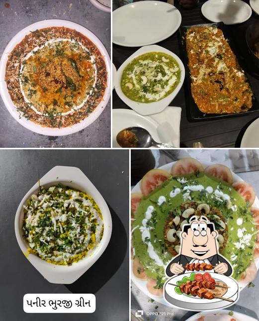 Food at The grand matki restaurant