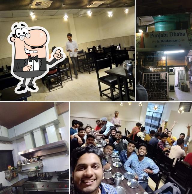 The interior of New Punjabi Dhaba & Restaurant