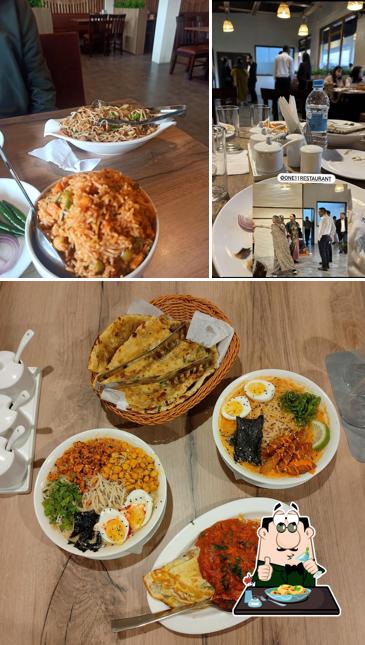 Food at One11 Restaurant