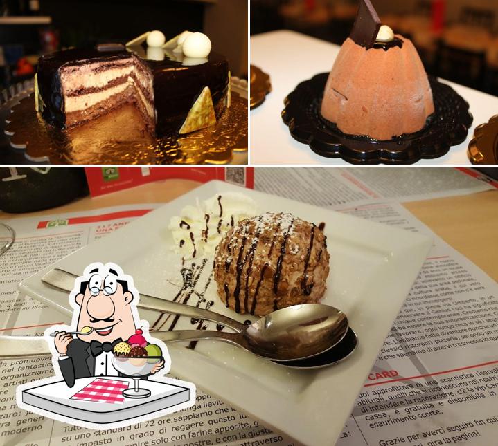 Ristorante Pizzeria Corte dei medici offre un'ampia selezione di dolci