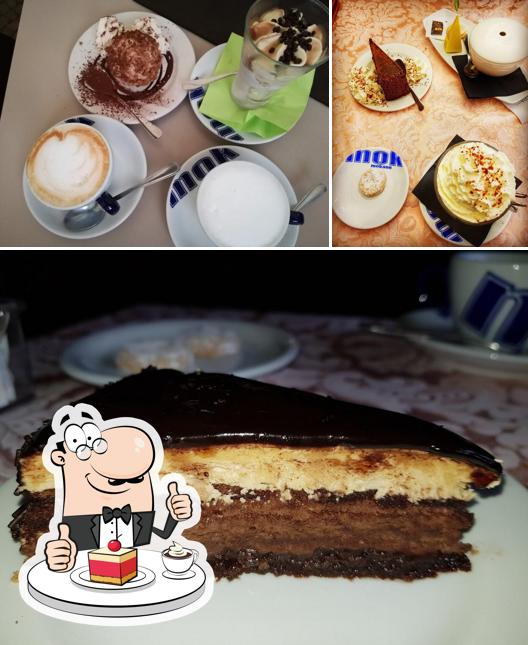 Pasticceria Bolongaro serve un'ampia varietà di dessert