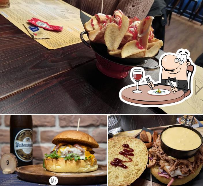 Platti al Taz Birreria Hamburgeria