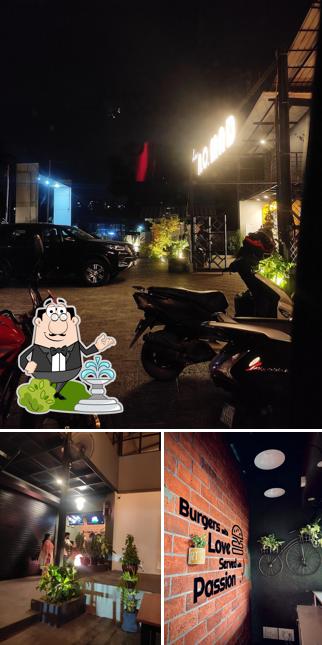 The exterior of Aravind’s Burger Factory
