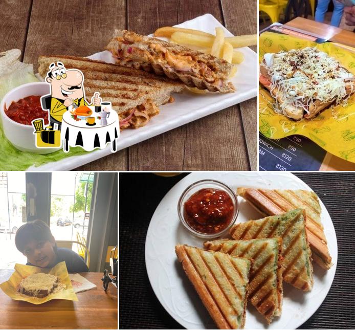 Food at Epic grill sandwich (cafe)