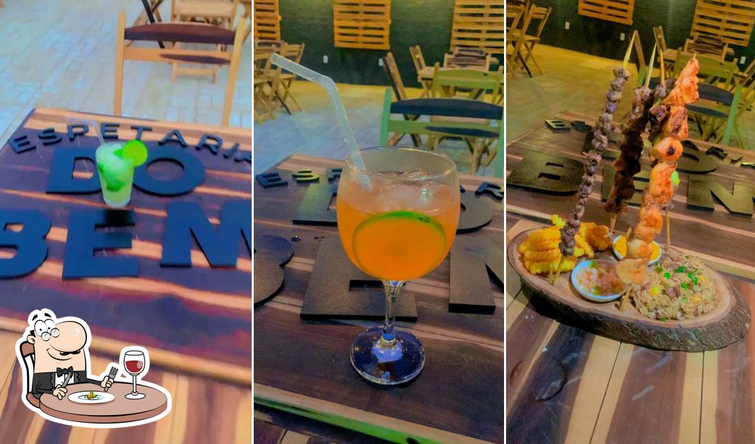 Platos en Espetaria do Bem