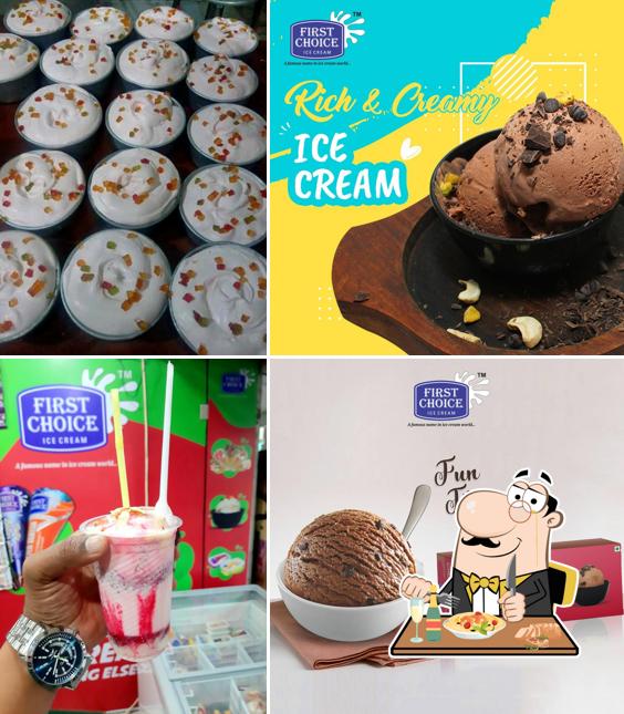 Meals at First Choice Ice Cream
