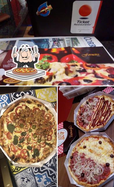 Consiga diversos tipos de pizza