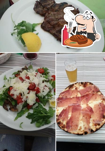Prenditi i piatti di carne a Gisa