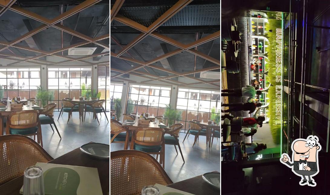 The interior of Kitchen365 - Fine Dine