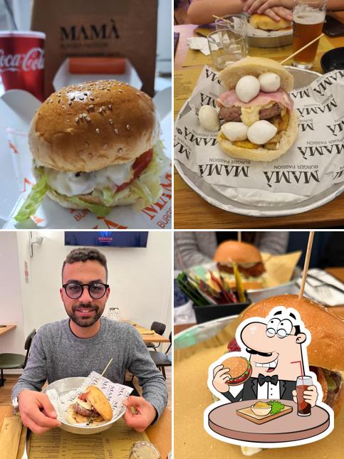 Ordina un hamburger a Mamà Burger Passion