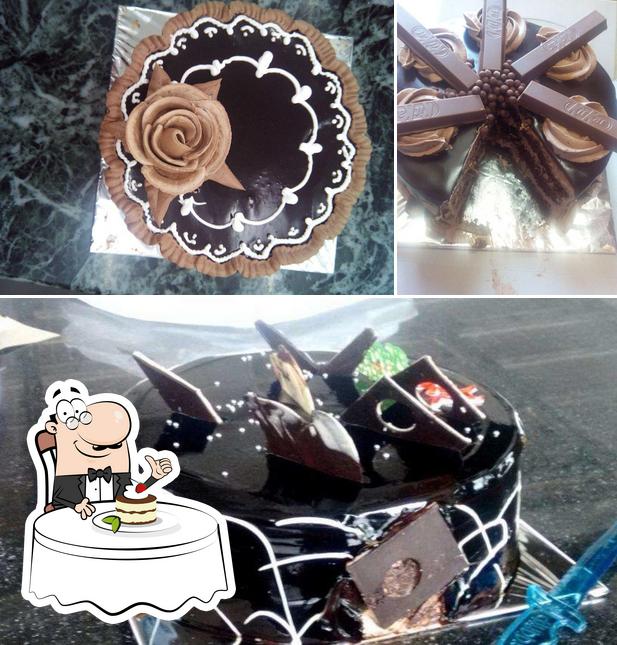 New Crosta Cakes And Chocolates offers a variety of desserts