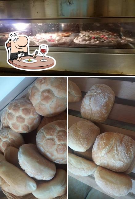 Cibo al Casa Rotolo pane, pizza e caffè