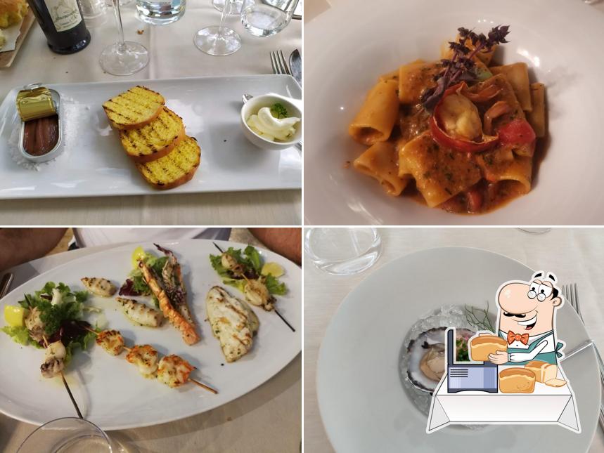 Pane all'aglio al Ristorante Cinque Cucchiai