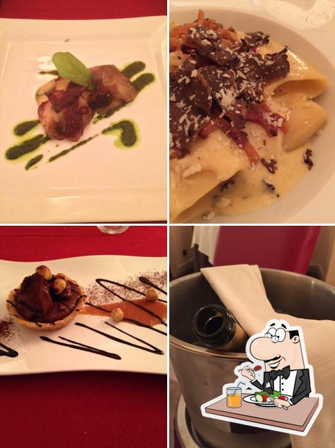 Mousse al cioccolato al Ristorante Lo Stil Novo