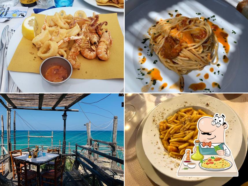Cibo al Trabucco di Monte Pucci