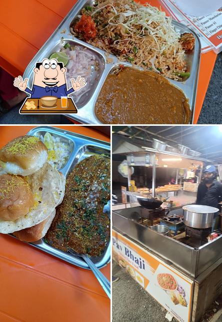 Food at Udapi Food Junction Pav Bhaji