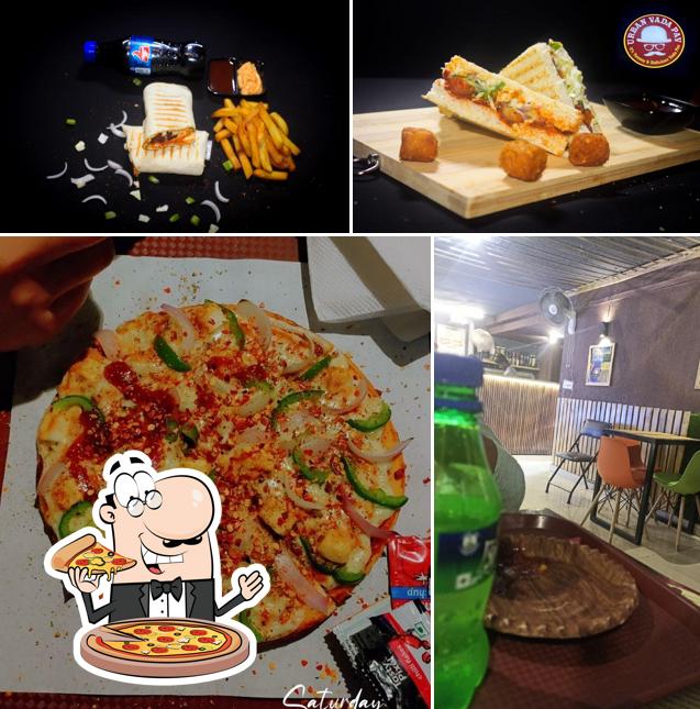Order pizza at Urban Vada Pav