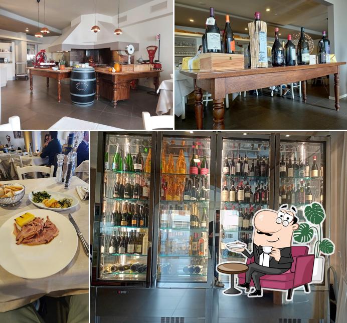 Gli interni di Trattoria Alla Porchetta