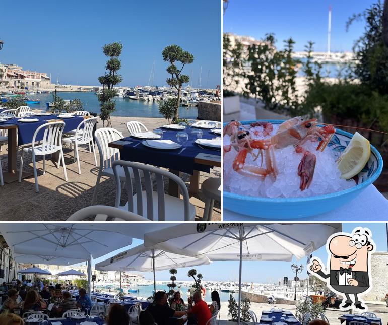 Gli interni di Al Buco dei pescatori