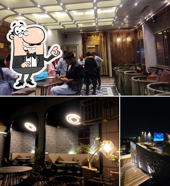 Check out how Brewlicious Rooftop Bar Restaurant in Jaipur looks inside