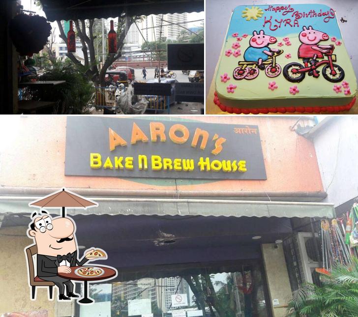 The exterior of Aaron's Bake N Brew House