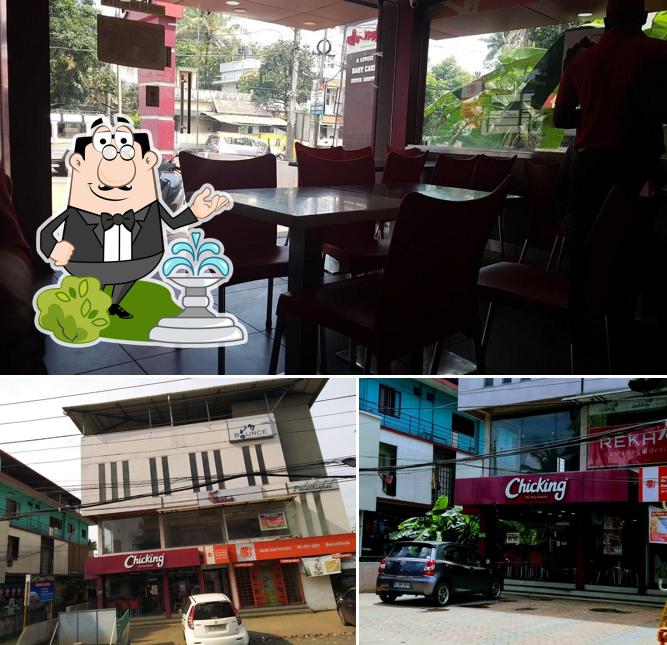 The picture of exterior and interior at Chicking petta