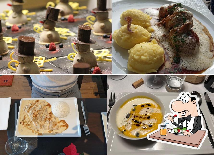 Cibo al Gasthof Oberlechner