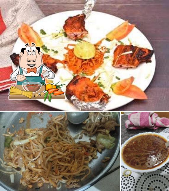 Spaghetti bolognese at Hotel Rana Veg Non Veg Restaurant