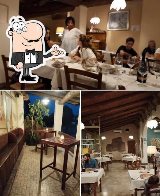 Gli interni di Noce Pizzeria